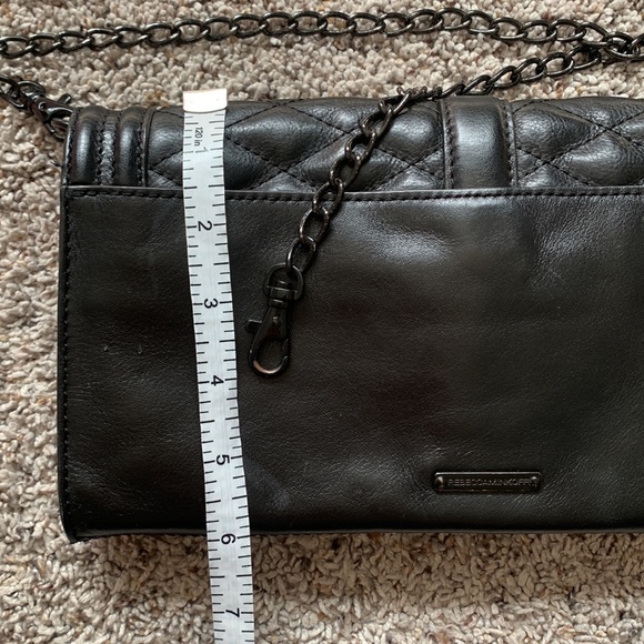 Rebecca Minkoff Quilted Love Clutch Cross Body Bag with black hardware - Picture 11 of 11